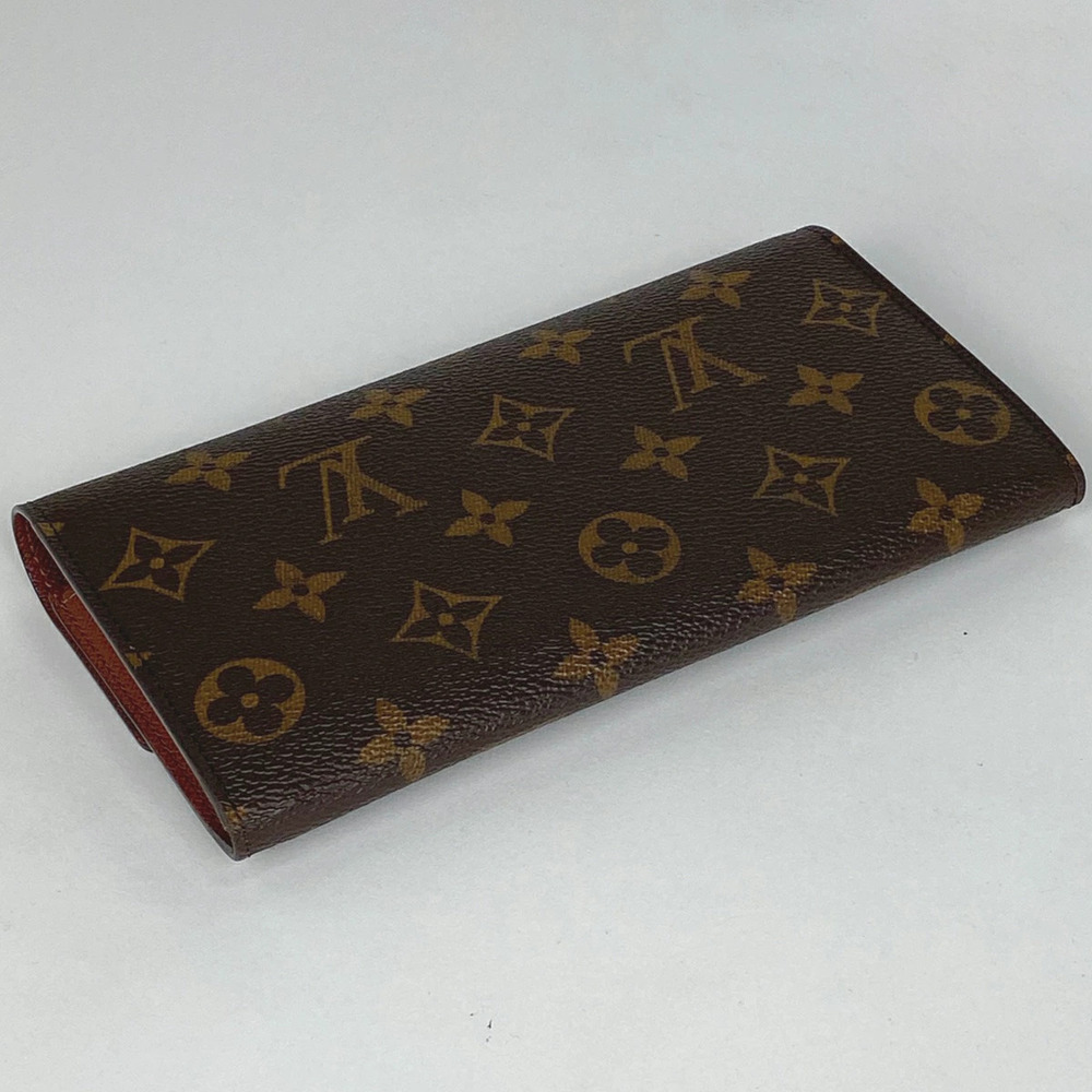 Louis Vuitton Wallet Porte Wallet Billfold Bi Monnaie fold Credit Long